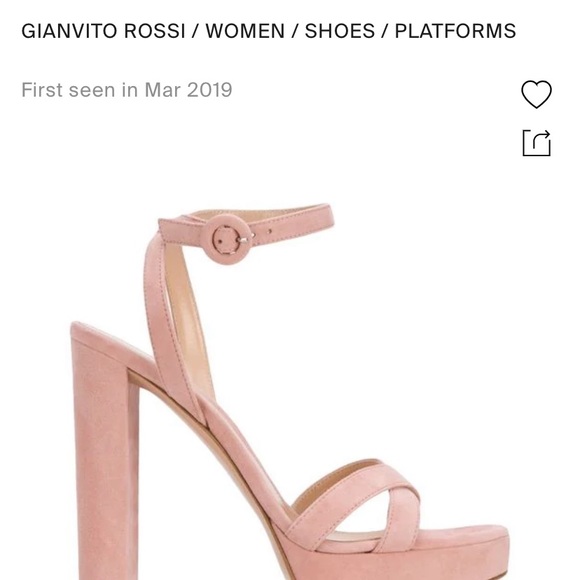 Gianvito Rossi pink sandals 👡New - Picture 7 of 10